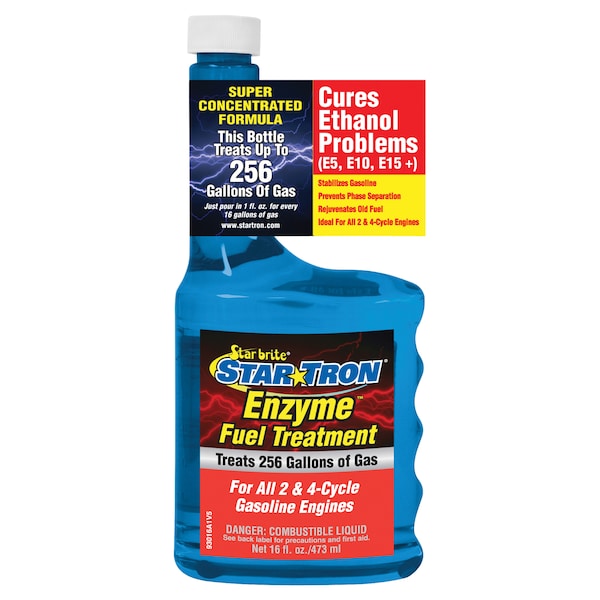 Star Brite 093016 Star Tron Enzyme Fuel Treatment Concentrated Gas Formula - 16 oz 093016 - main